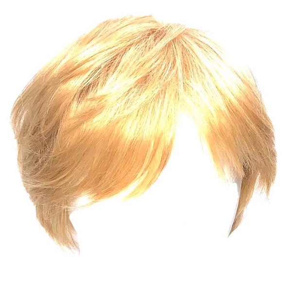 BLONDE SHORT LAYERED WIG - Picture 4 of 11